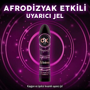 Okey Nirvana Hot Afrodizyak ve Isıtıcı Etkili Uyarıcı Jel 100 Ml - 2