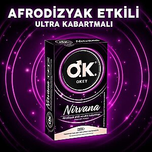 Okey Nirvana Hot Prezervatif 10'lu - 2