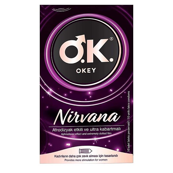 Okey Nirvana Hot Prezervatif 10'lu - 1