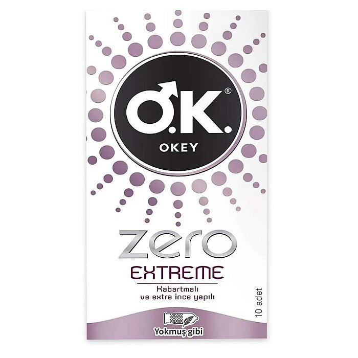 Okey Zero Extreme Prezervatif 10'lu - 1