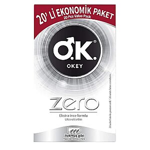 Okey Zero Prezervatif Ekonomik 20'li - Okey