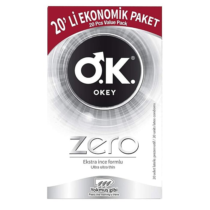 Okey Zero Prezervatif Ekonomik 20'li - 1