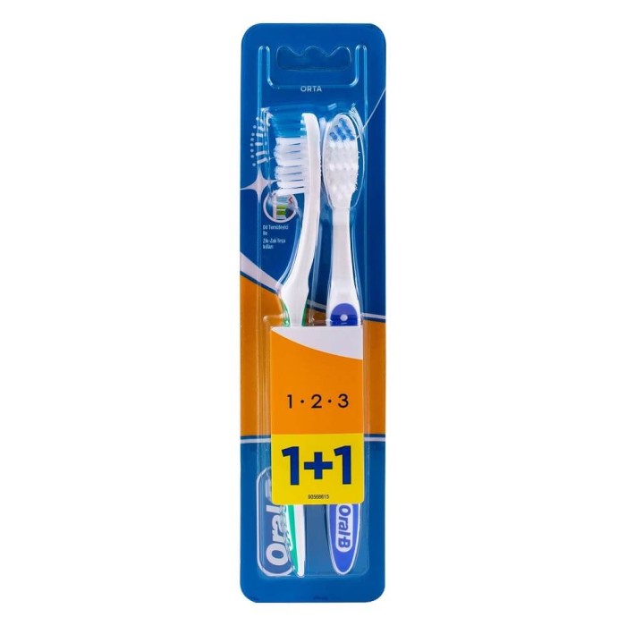 Oral-B Clean Fresh Orta Diş Fırçası 1+1