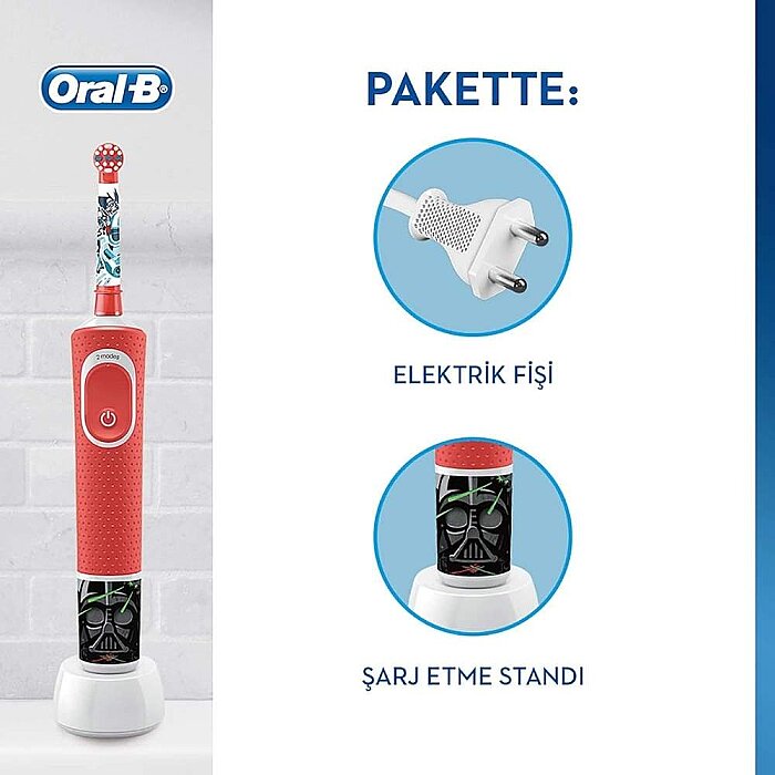 Oral-B Çocuk Diş Fırçası D100 Starwars - 3