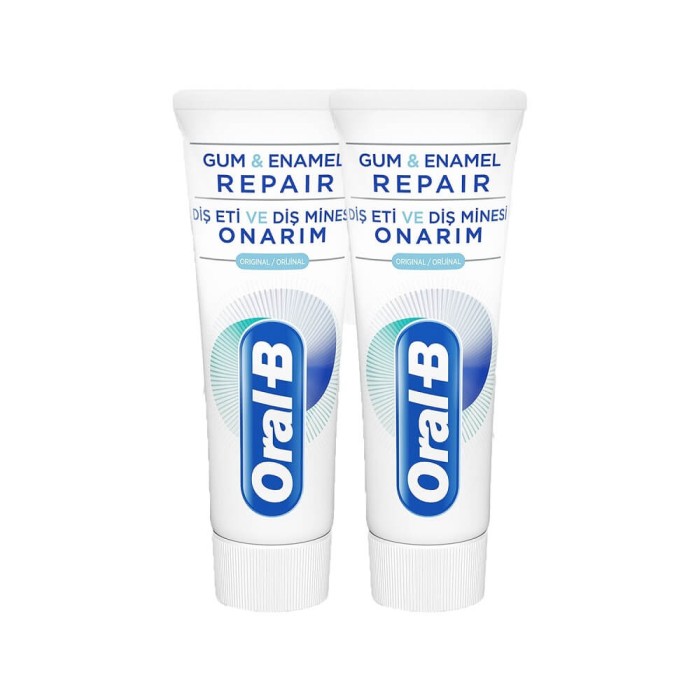 Oral-B Original Diş Eti ve Minesi Onarım Diş Macunu 75Ml + 75Ml