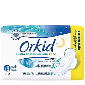 Orkid Extra Hassas Koruma Hijyenik Ped 7'li - Orkid