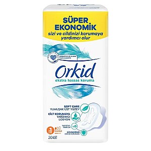 Orkid Extra Hassas Koruma Hijyenik Ped Normal 20'li - 1