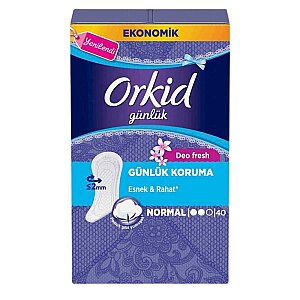 Orkid Günlük Ped Deofresh Normal 40'lı - Orkid
