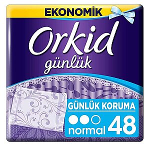 Orkid Günlük Ped Günlük Koruma Dev Ekonomik Paket 48'li 