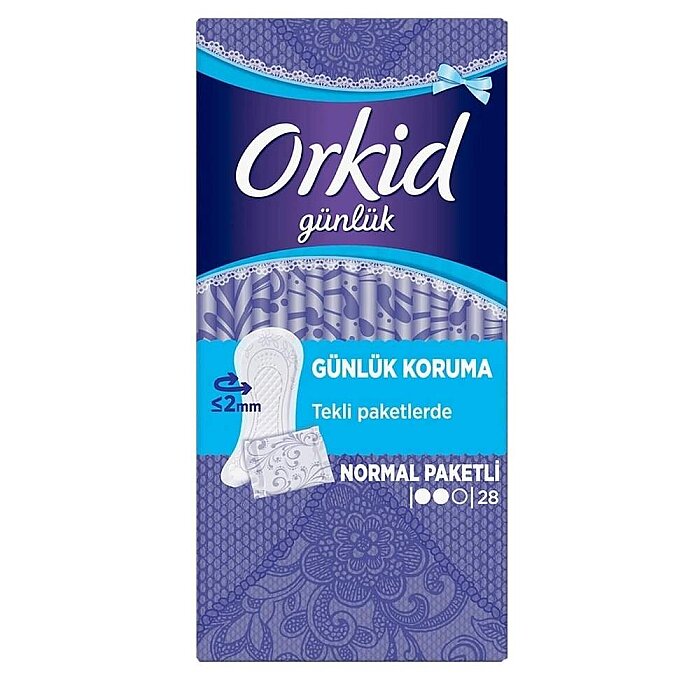 Orkid Günlük Ped Günlük Koruma Ekonomik Paket 28'li - 1