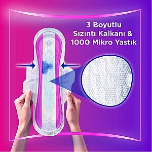Orkid Platinum Hijyenik Ped Gece Ekonomik 10'lu - 2
