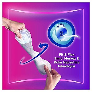 Orkid Platinum Hijyenik Ped Gece Tekli Paket 6'lı - 3