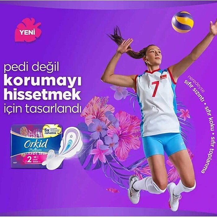 Orkid Platinum Hijyenik Ped Uzun Süper Ekonomik Paket 20'li - 3