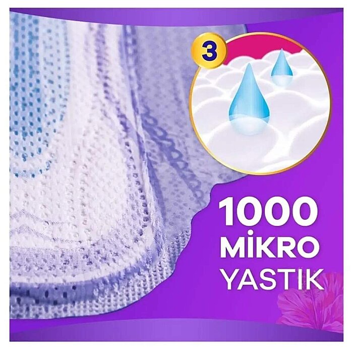 Orkid Platinum Hijyenik Ped Uzun Süper Ekonomik Paket 20'li - 6