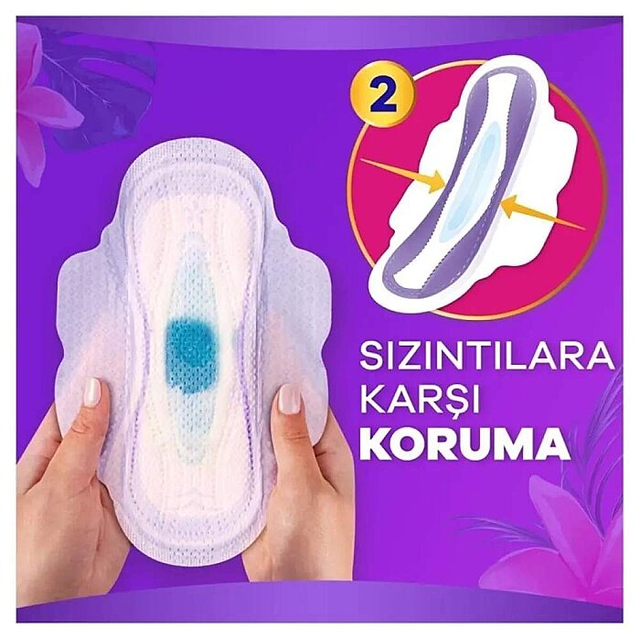 Orkid Platinum Hijyenik Ped Uzun Süper Ekonomik Paket 20'li - 5