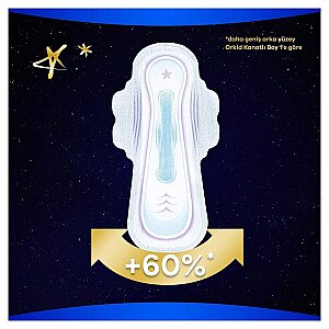 Orkid Ultra Extra Hijyenik Ped Gece Extra Tekli Paket 6'li - 3