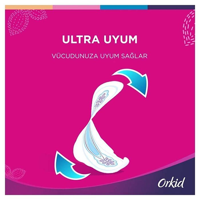 Orkid Ultra Extra Hijyenik Ped Uzun Tekli Paket 7'li - 3