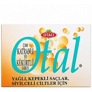 Otacı Otal Çam Katranlı ve Kükürtlü Sabun Sivilceli Ciltler 80 Gr - Otacı