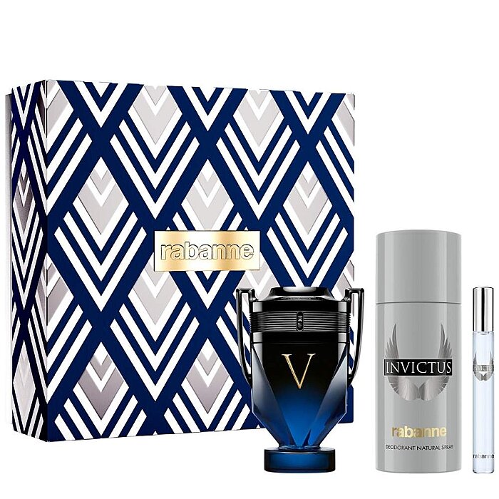 Paco Rabanne Invictus Victory Elixir Erkek Parfüm Edp 100 Ml+Edp 10 Ml+Deodorant 150 Ml Set - 1