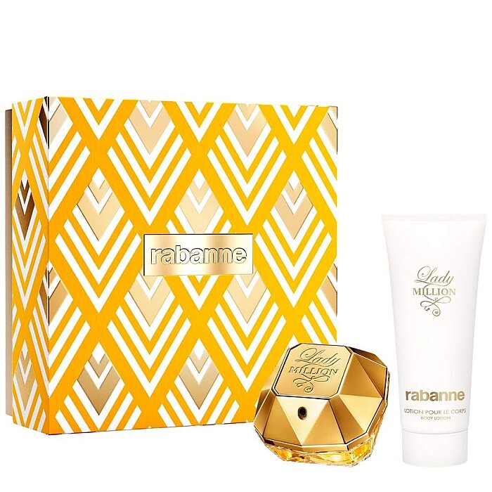 Paco Rabanne Lady Million Kadın Parfüm Edp 80 Ml+Body Lotion 100 Ml Set - 1