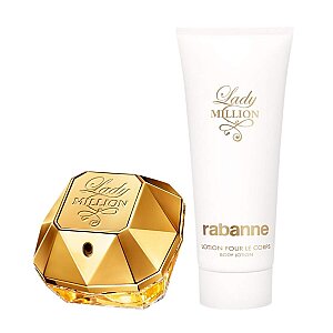 Paco Rabanne Lady Million Kadın Parfüm Edp 80 Ml+Body Lotion 100 Ml Set - 3