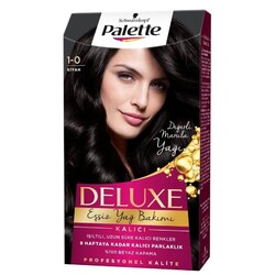 Palette - Palette Deluxe Set Saç Boyası 1.0 Siyah