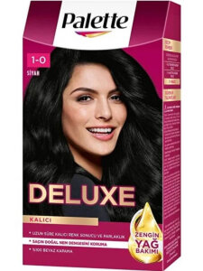Palette Deluxe Set Saç Boyası 1.0 Siyah - Palette