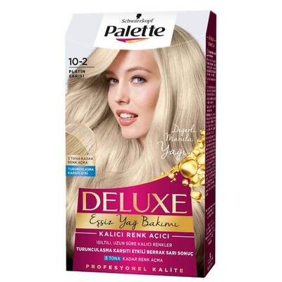 Palette Deluxe Set Saç Boyası 10.2 Platin Sarısı