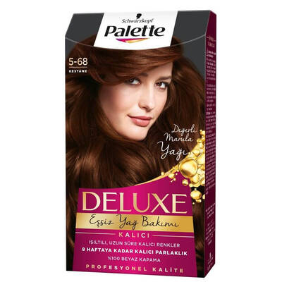 Palette Deluxe Set Saç Boyası 5.68 Kestane