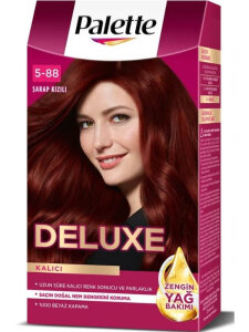 Palette Deluxe Set Saç Boyası 5.88 Şarap Kızıl 