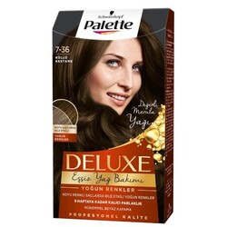 Palette - Palette Deluxe Set Saç Boyası 7.36 Küllü Kestane