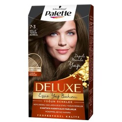 Palette - Palette Deluxe Set Saç Boyası 7.3 Küllü Yoğun Kumral
