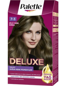 Palette Deluxe Set Saç Boyası 7.3 Küllü Yoğun Kumral 