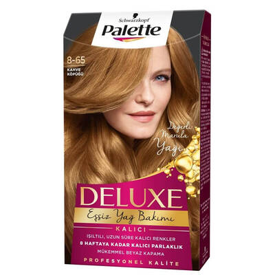 Palette Deluxe Set Saç Boyası 8.65 Kahve Köpüğü