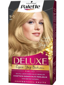 Palette Deluxe Set Saç Boyası 9.0 Sarı 