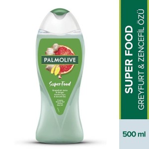 Palmolive - Palmolive Superfood Greyfurt Suyu & Zencefil Özü Duş Jeli 500 Ml