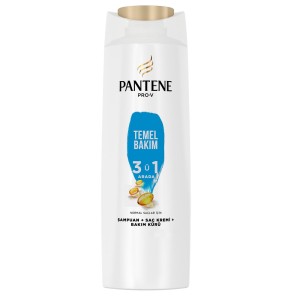 Pantene - Pantene 3in 1 Temel Bakım Şampuan 350 Ml