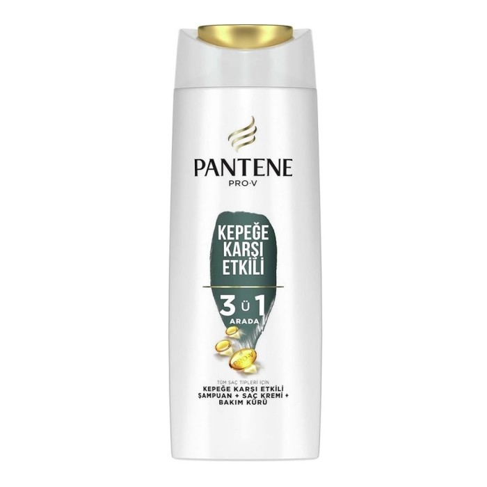 Pantene 3in1 Kepeğe Karşı Etkili Şampuan 600 Ml