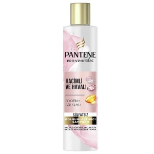 Pantene - Pantene Hacimli&Havalı Sülfatsız Dolgun Saçlar Şampuan 225 Ml