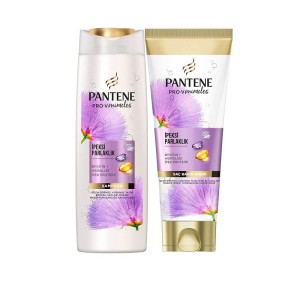 Pantene - Pantene İpeksi Protein Şampuan 400 Ml + Saç Kremi 275 Ml Set
