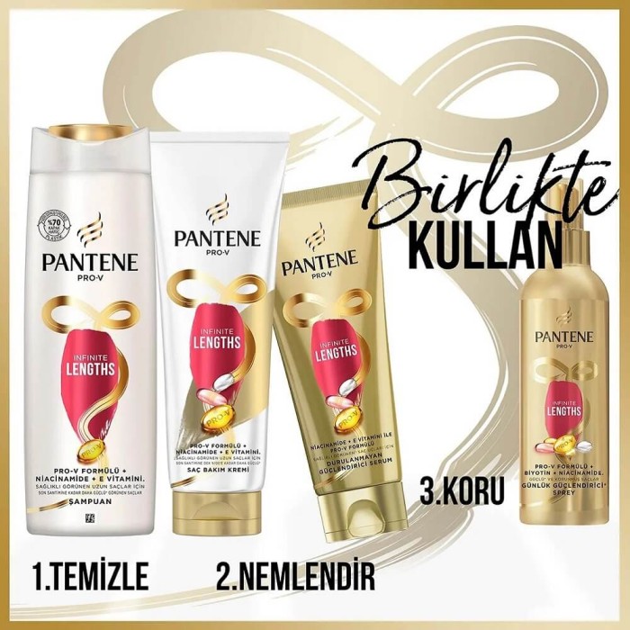 Pantene Pro V Infinite Lengths Saç Bakım Kremi 275 Ml