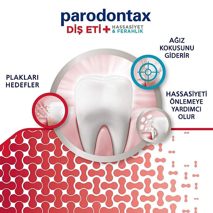 Parodontax Diş Macunu Diş Eti + Hassasiyet + Ferahlık 75 Ml - 3