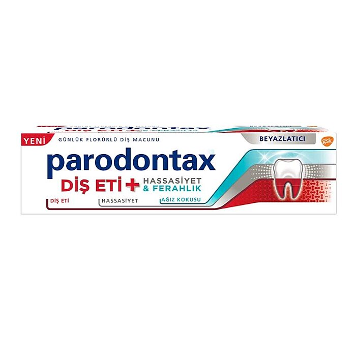 Parodontax Diş Macunu Diş Eti + Hassasiyet + Ferahlık + Beyazlatıcı 75 Ml - 2