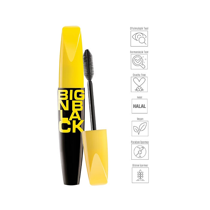 Pastel Big N Black Mascara Black - 4
