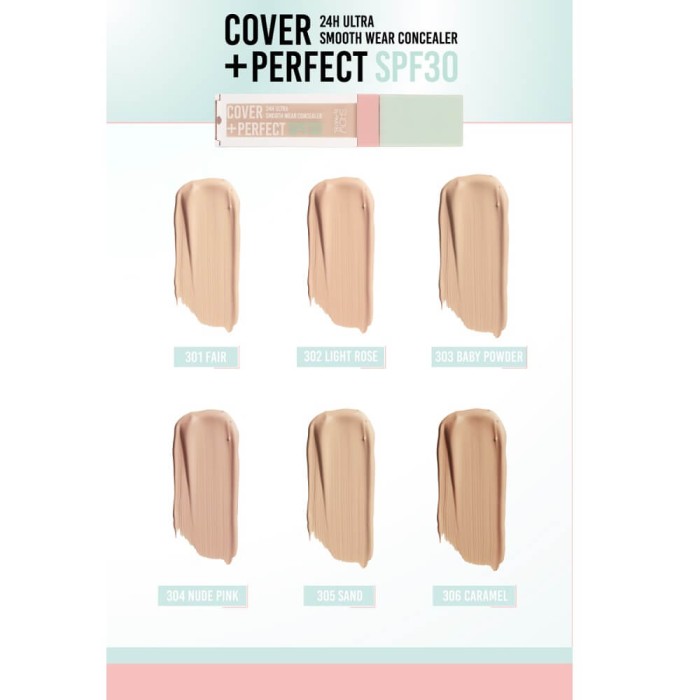 Pastel Cover+Perfect Concealar SPF30 Ultra Kapatıcı 301 Fair