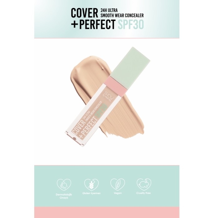 Pastel Cover+Perfect Concealar SPF30 Ultra Kapatıcı 301 Fair