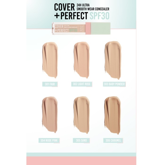 Pastel Cover+Perfect Concealar SPF30 Ultra Kapatıcı 303 Baby Powder