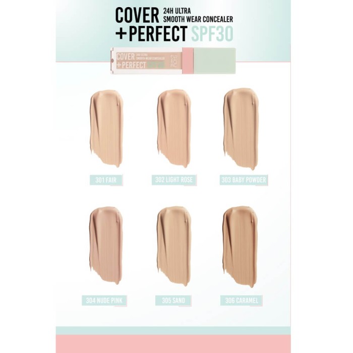 Pastel Cover+Perfect Concealar SPF30 Ultra Kapatıcı 304 Nude Pink