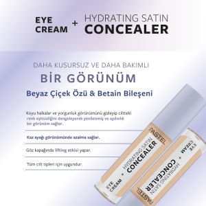 Pastel Eye Cream+Hydrating Satin Concealer 65 Honeybun - Thumbnail