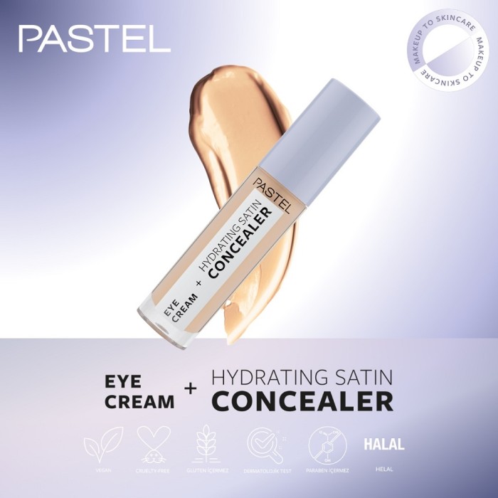 Pastel Eye Cream+Hydrating Satin Concealer 65 Honeybun